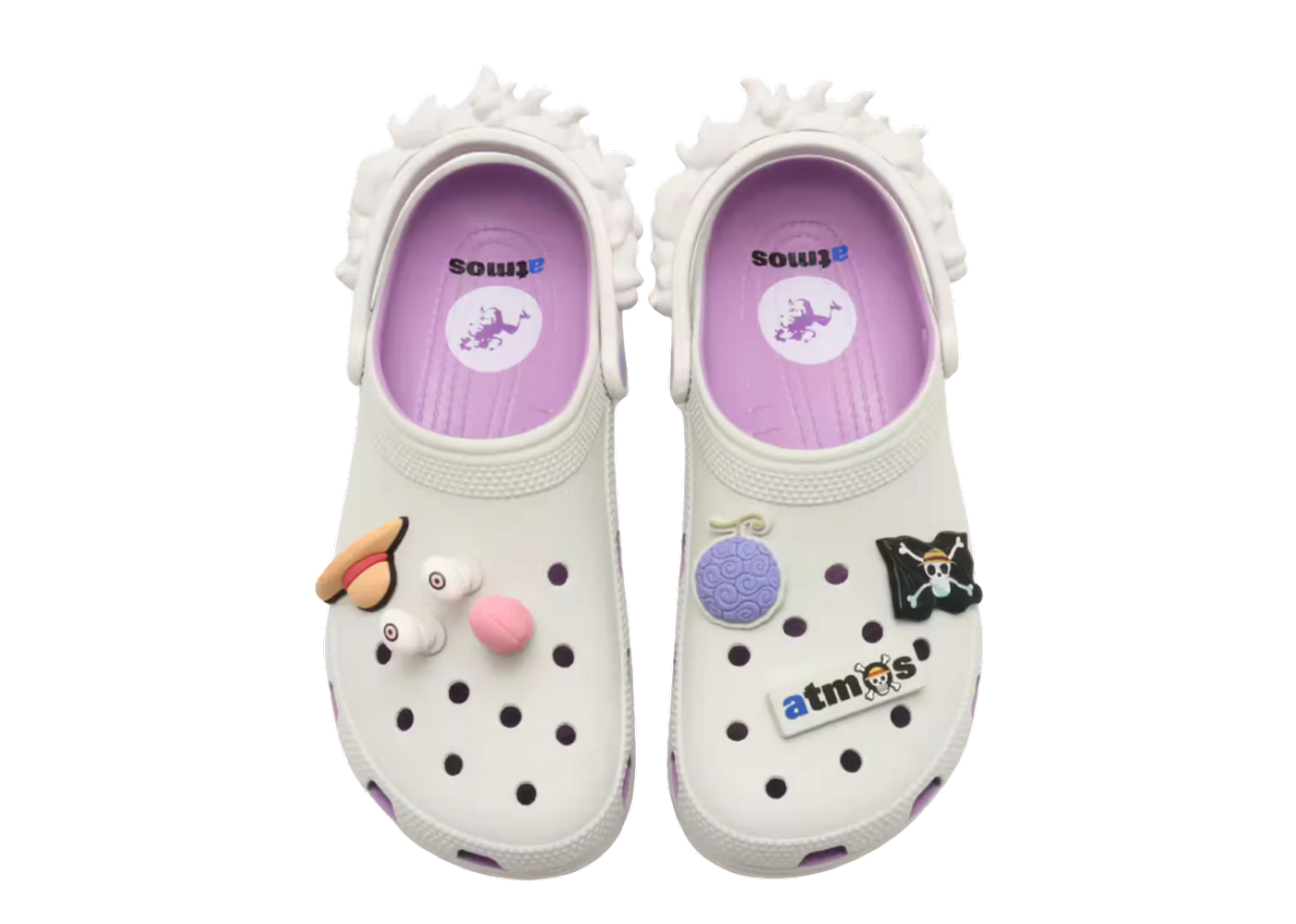 Beli Crocs Classic Clog ONE PIECE x atmos Luffy Gear 5 | Kick Avenue