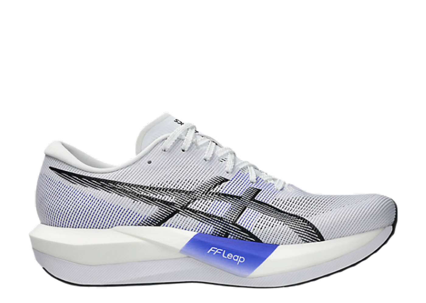 Beli ASICS Magic Speed 5 White Black | Kick Avenue