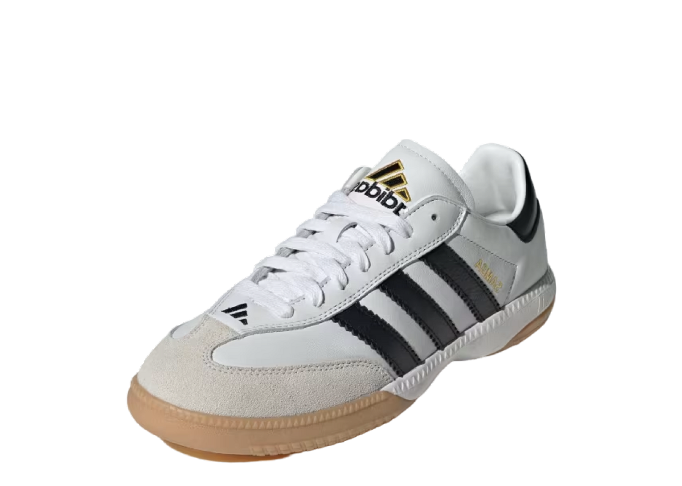 adidas gazelle silver green womens Adidas - Samba Millennium Sneaker in Core Black & White