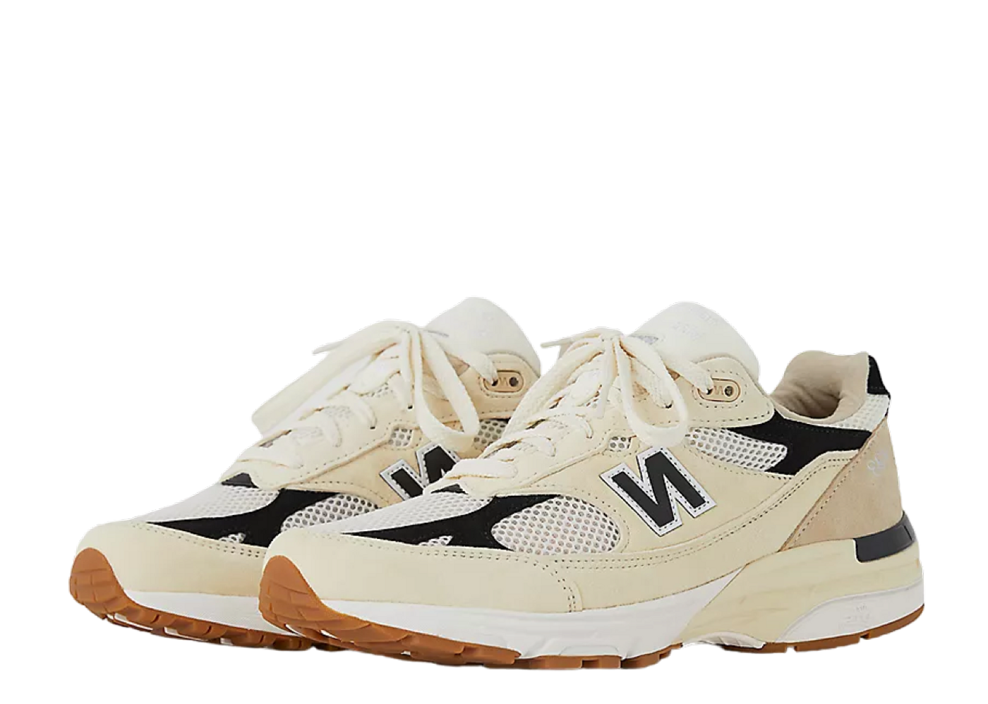 スニーカー New Balance 993 MiUSA Teddy Santis Sea Salt Black Beli New Balance 993 MiUSA Teddy Santis Sea Salt Black