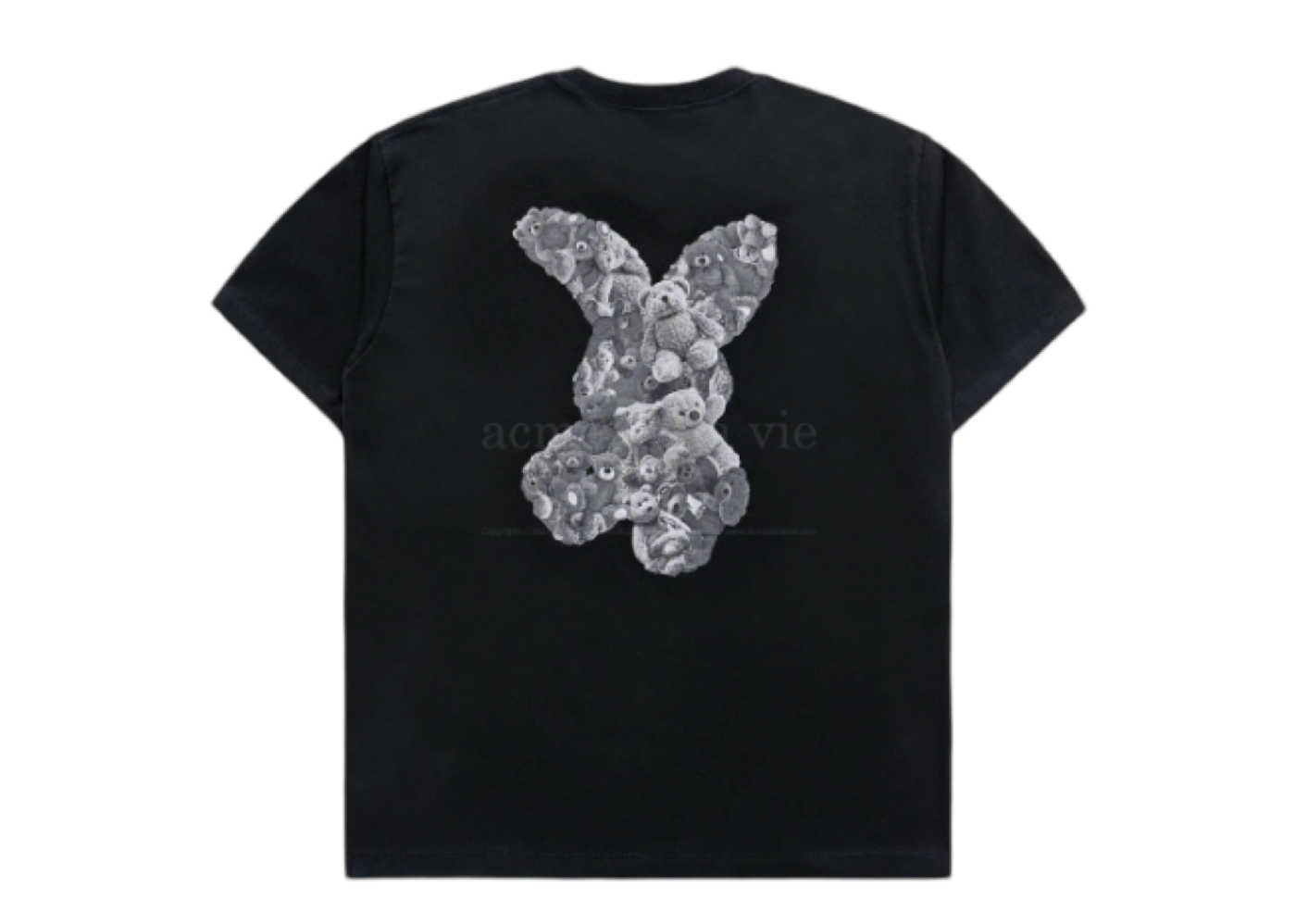 Beli Acme De La Vie Bear Doll Fuzzy Rabbit T-Shirt Black