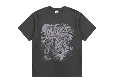 【mahagrid】24SS★ CRASH TEE Beli Mahagrid Corp Tee Black | Kick Avenue