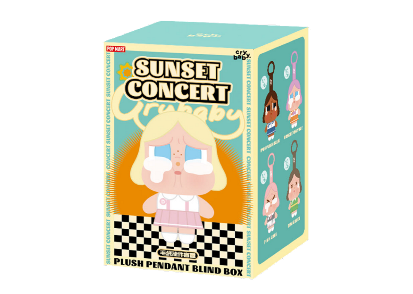 Beli Pop Mart Crybaby Sunset Concert Series Plush Pink Grey | Kick