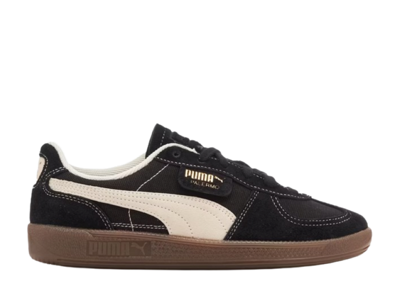 【PUMA 】Palermo vintage Black: Ivory PUMA Palermo Vintage 'Black Ivory Gum' 396841-04