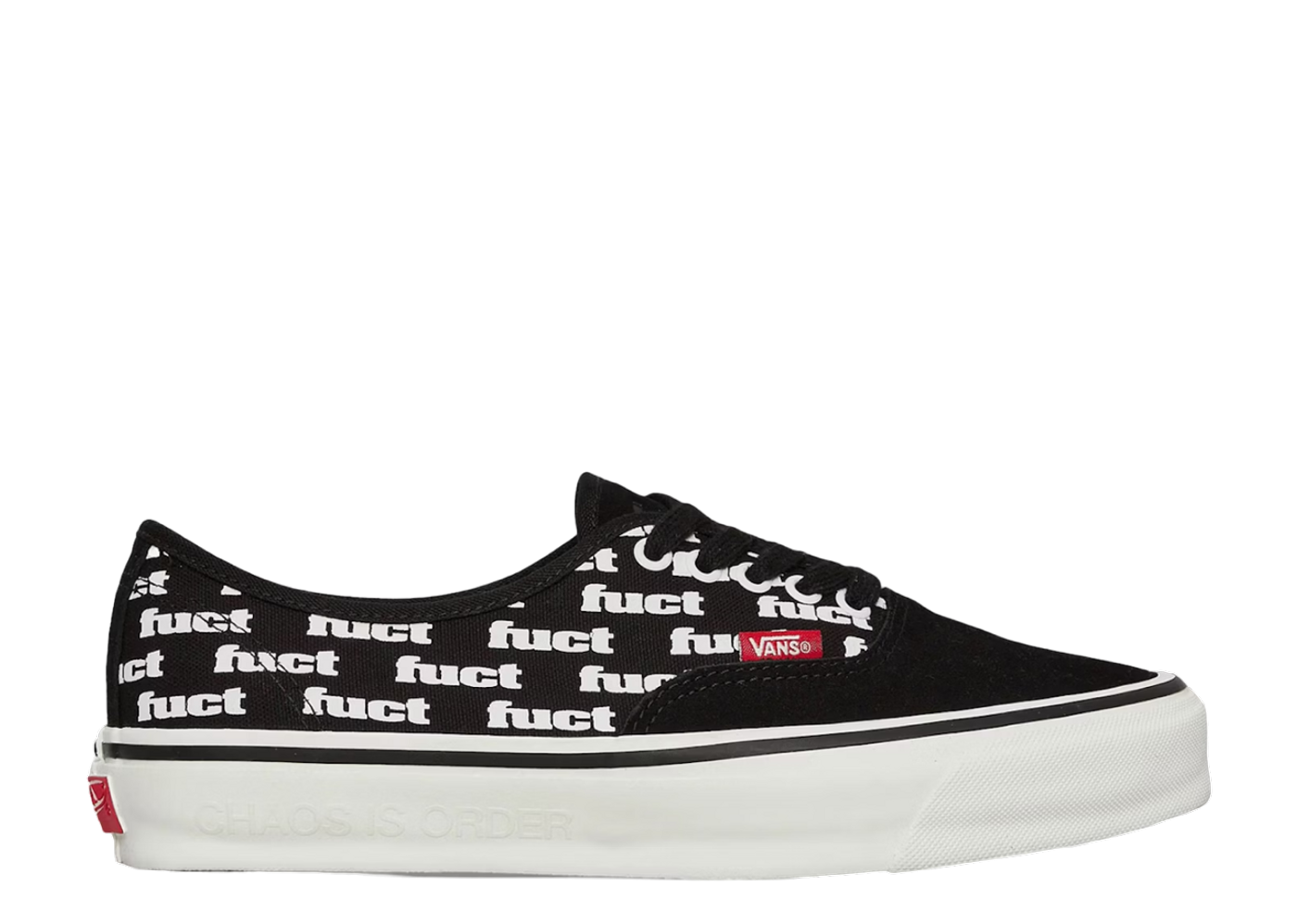 Beli Vans Authentic Reissue 44 LX FUCT x Slam Jam Black