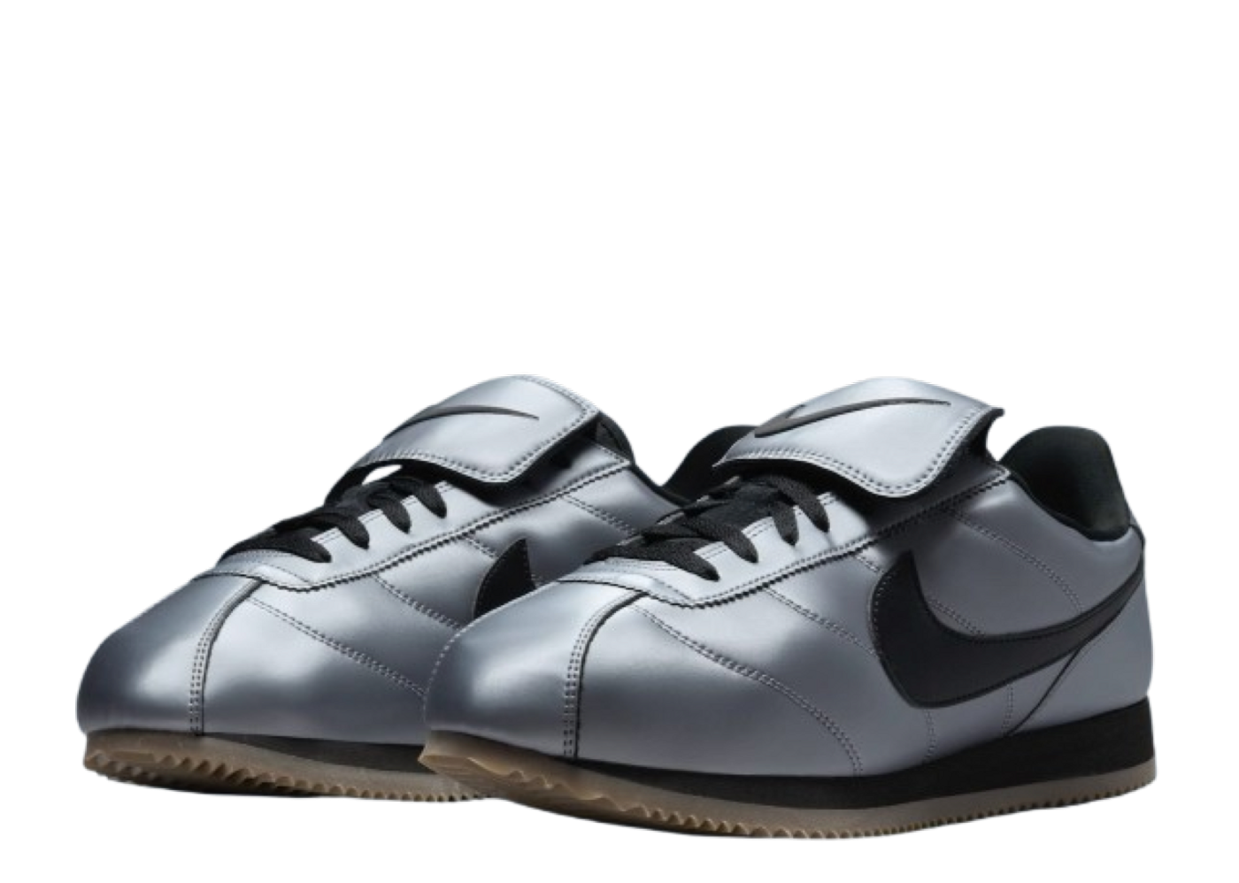 Beli Nike Cortez SE Tiempo Pack Metallic Cool Grey | Kick Avenue