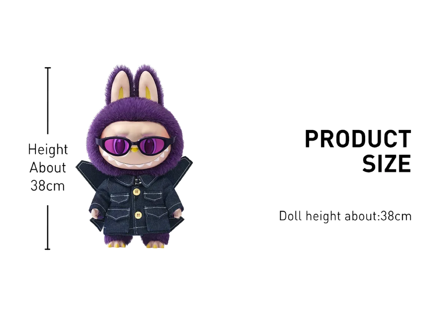 LABUBU × PRONOUNCE - WINGS OF FANTASY Vinyl Plush Doll - POP
