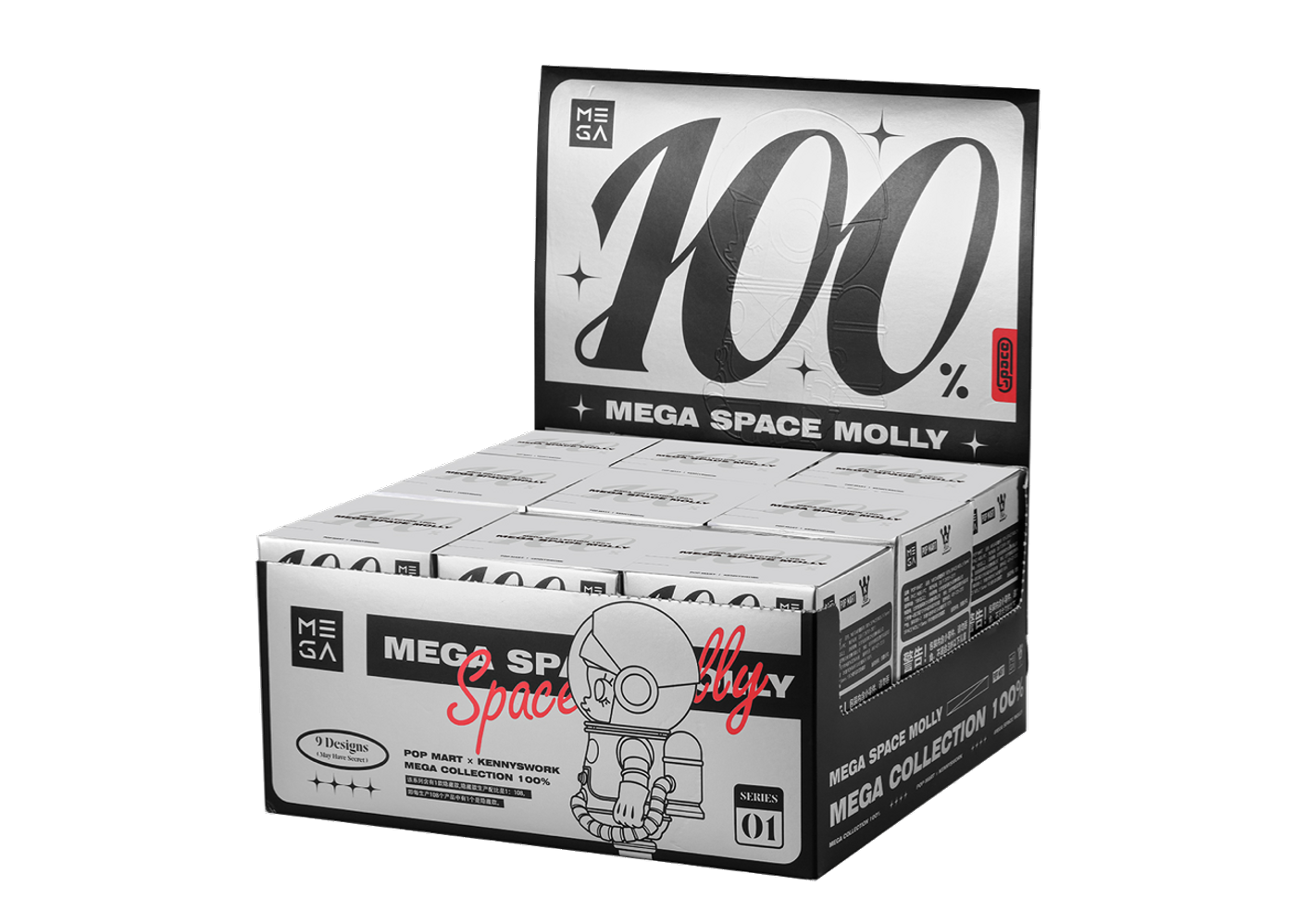 Beli Pop Mart Mega Space Molly 100% Series Blind Box | Kick