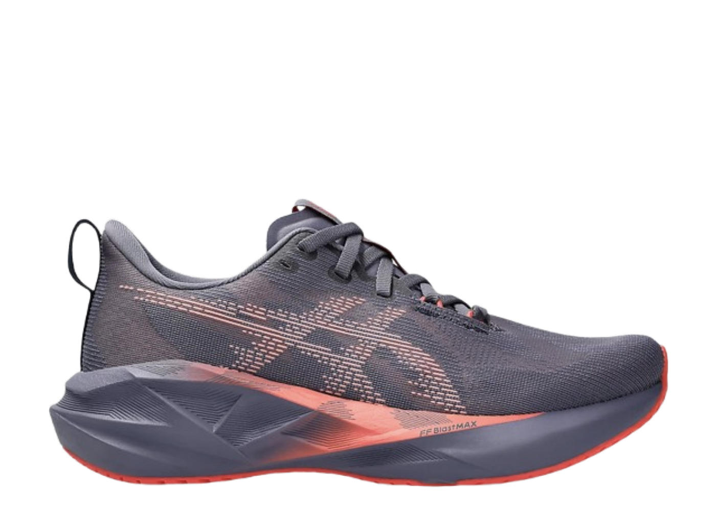 唯一販売者★ (W) Asics Novablast 5 Greyish Purple Coral Reef Beli ASICS Novablast 5 Greyish Purple Coral Reef (Women's