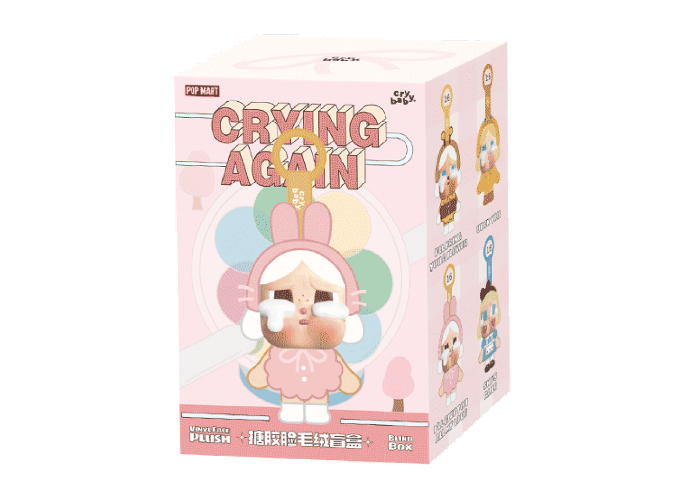Beli Pop Mart Crybaby Crying Again Vinyl Face Plush I'll