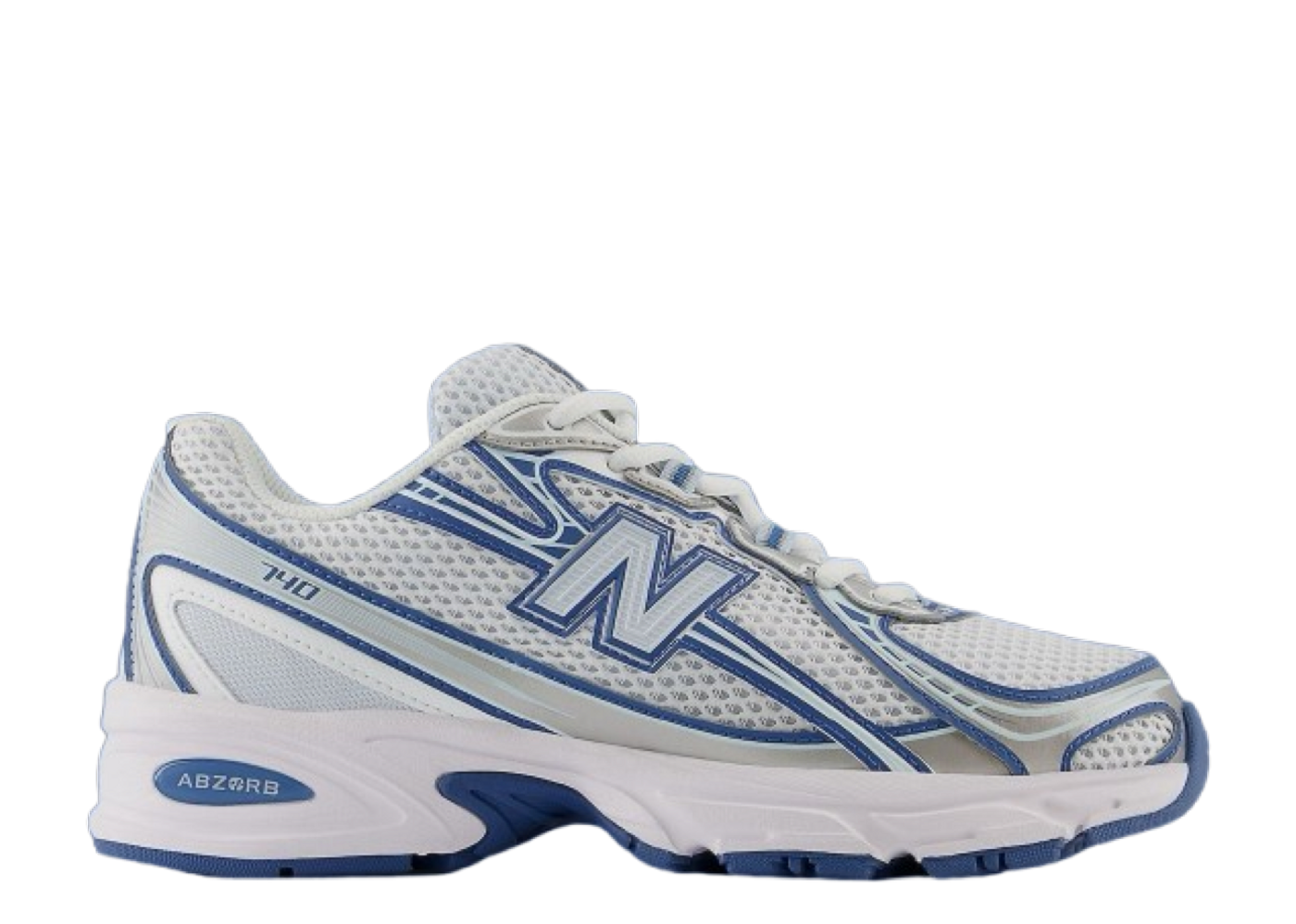 Beli New Balance 740v2 White Ice Blue Sea Lime | Kick Avenue