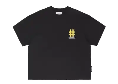 Beli Beentrill New Reflective Hashtag Overfit Short Sleeve T