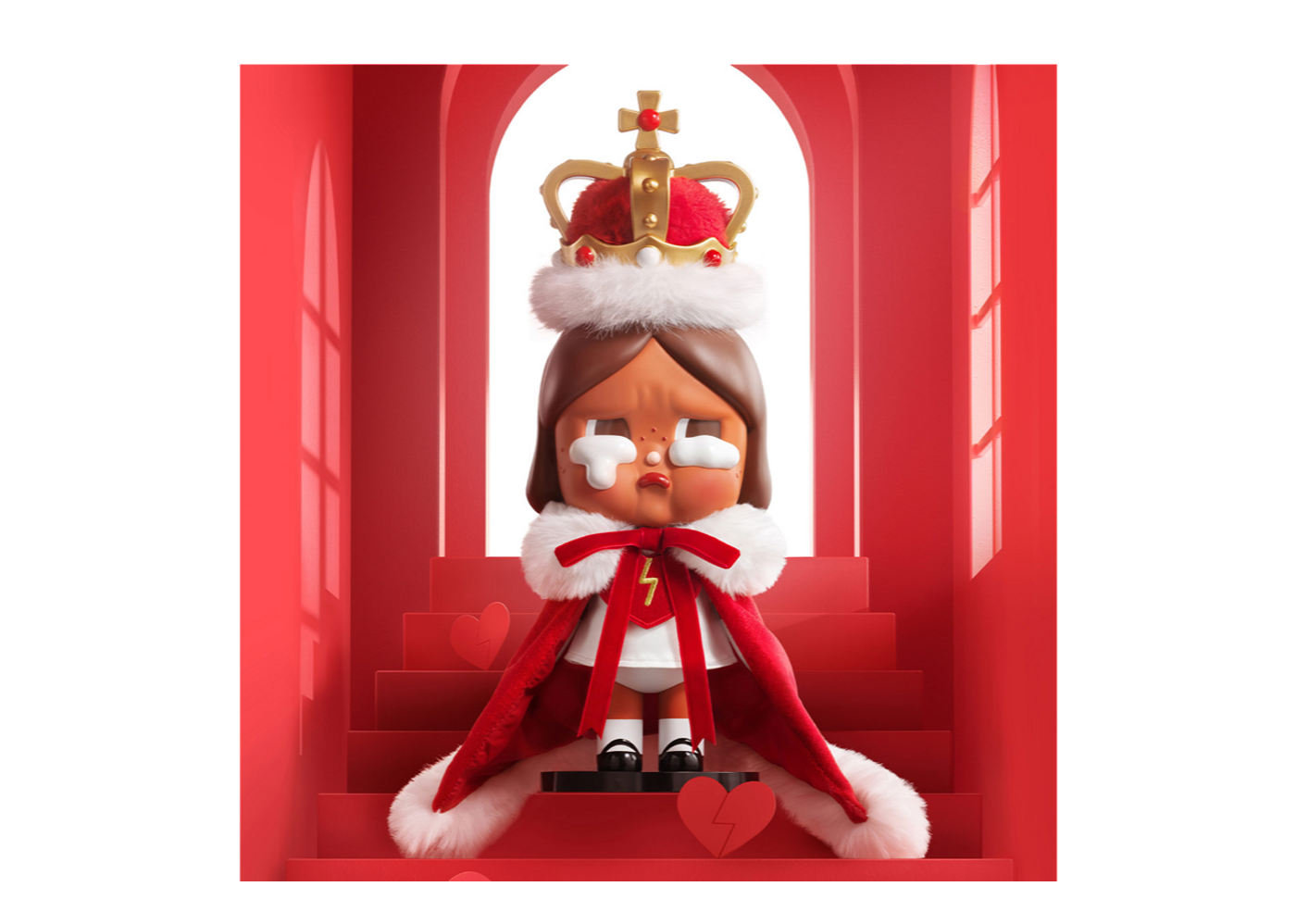 【特典販売】Crybaby400%The QueenofBroken Heart POPMART MEGA CRYBABY 400% THE QUEEN OF BROKEN HEART Blind