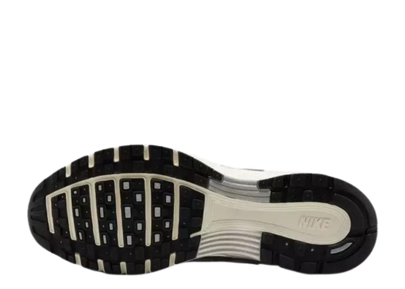 Beli Nike P-6000 White Metallic Silver Flat Silver Black