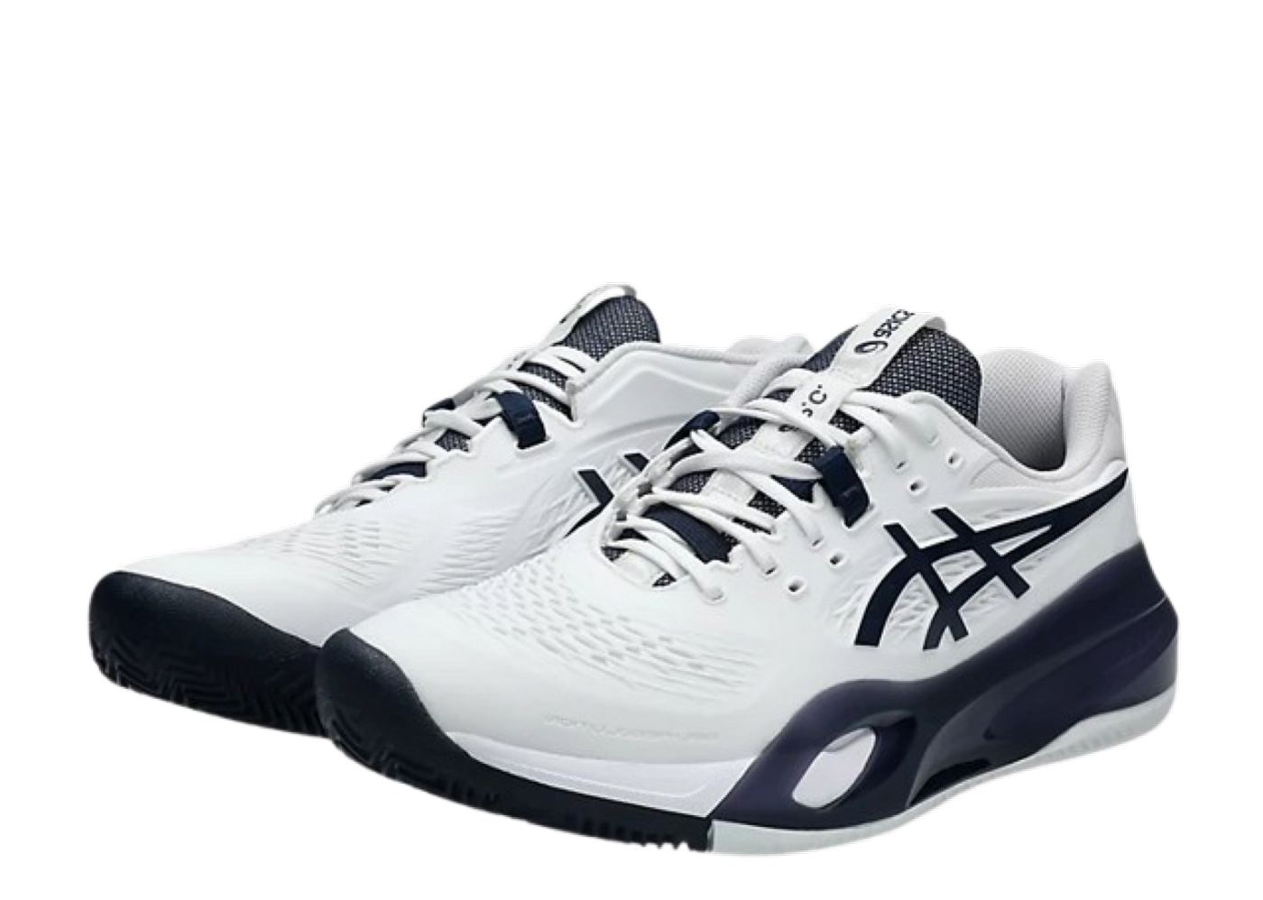 【完売品】ASICS A.P.C. GEL-RESILUTION X 26.5 Beli ASICS Gel-Resolution X Clay A.P.C White Midnight | Kick