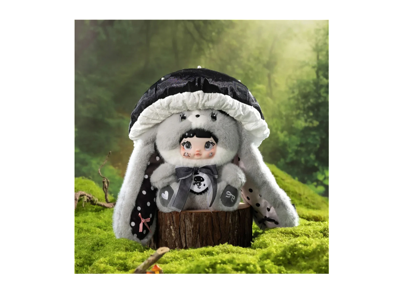 Nommi 400%マッシュルームハットシリーズ Jade Nommi Mushroom Hat 400% Series - Jade