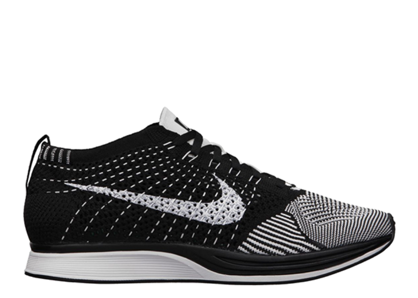 Beli Nike Flyknit Racer OG Orca Black White Tongue (2013 