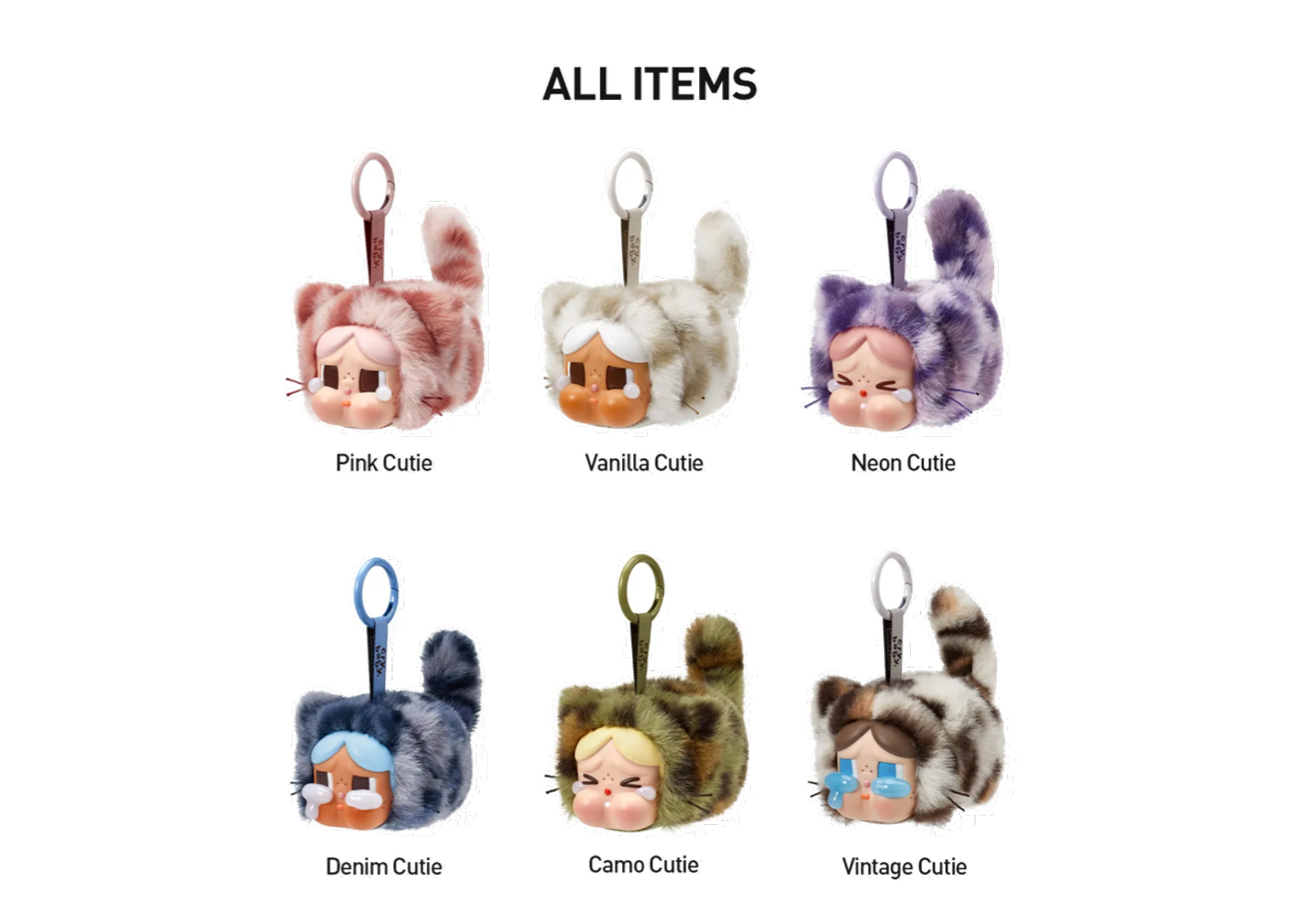 Beli Pop Mart Crybaby Wild But Cutie Series Vinyl Plush Pendant