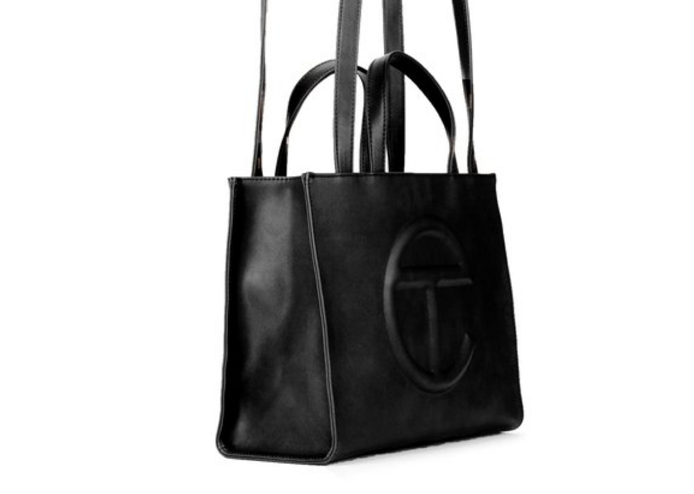 Beli Telfar Medium Black Shopping Bag | Kick Avenue
