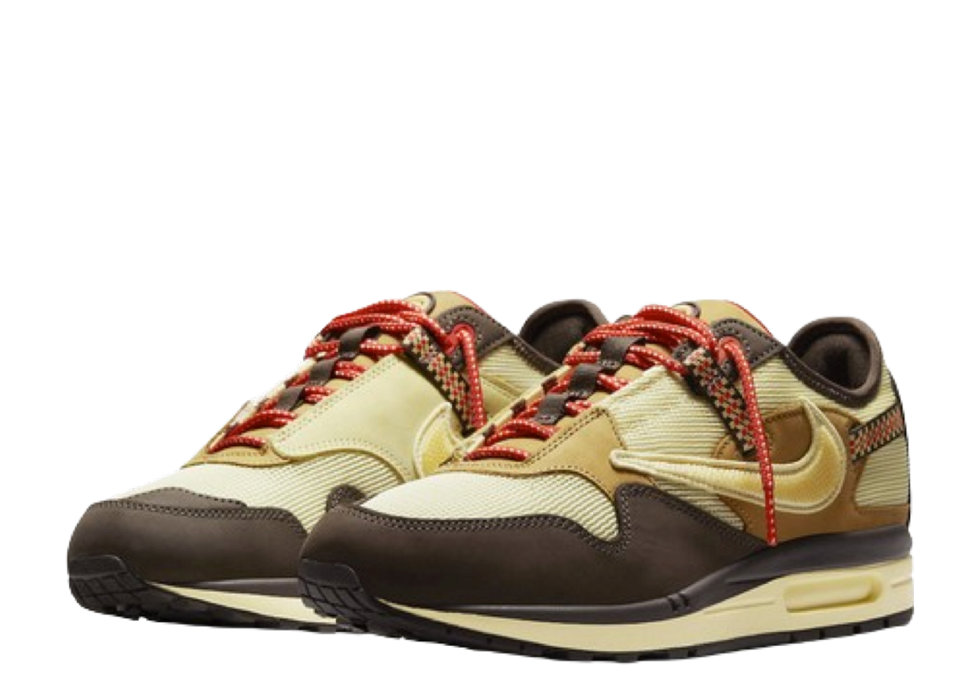 Nike x Travis Scott Unisex Air Max 1 'CACT.US Brown' Low Top