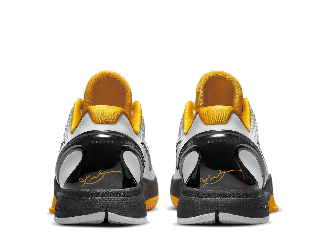 Kobe 6 Protro Playoff Pack Del Sol Sneaker- Size 7.5M - NEW Beli Nike Kobe 6 Protro Playoff Pack White Del Sol | Kick Avenue main image 3