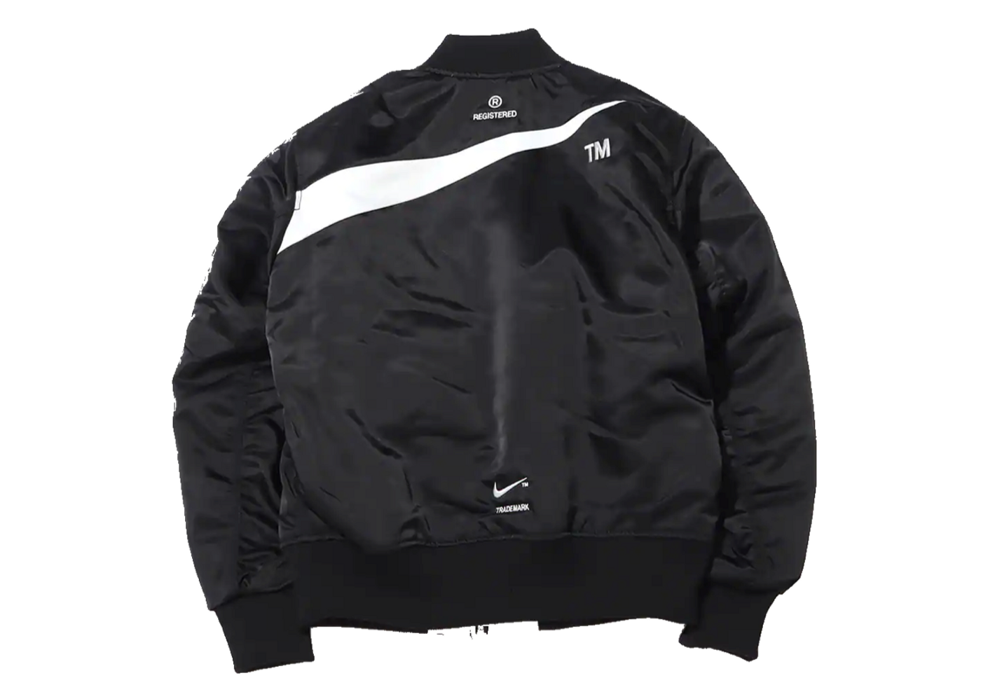 Nike NSW Swoosh Therma-Fit Bomber Black - Asia 両面着用可能 MEN'S NIKE SPORTSWEAR SWOOSH THERMA-FIT BOMBER BLACK JACKET