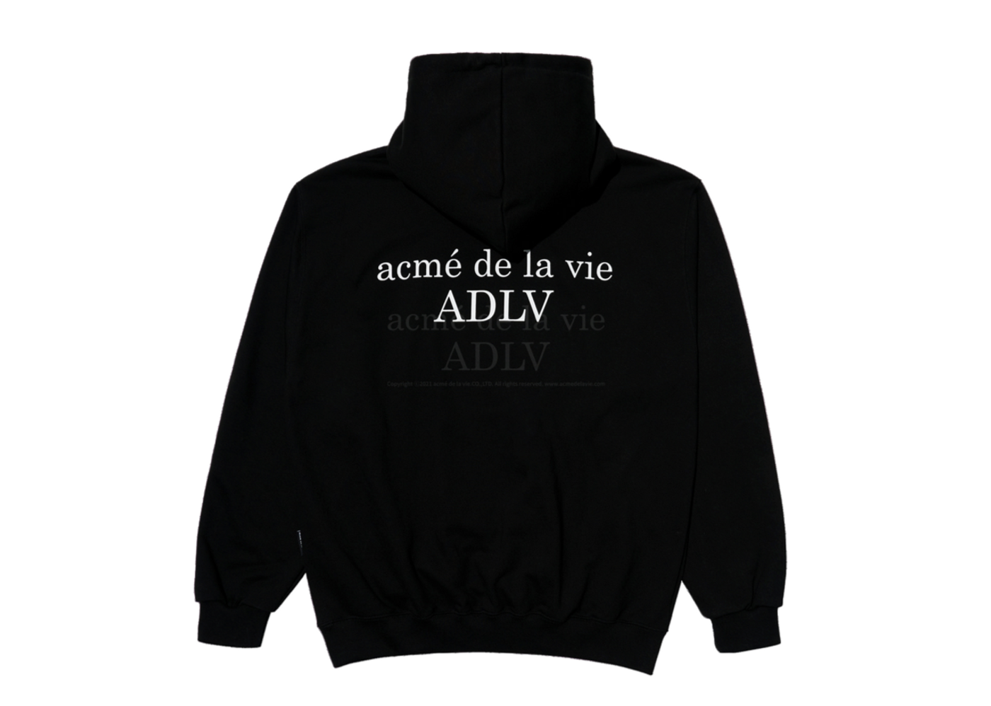Beli Acme De La Vie Baby Face Skydiving Hoodie Black | Kick