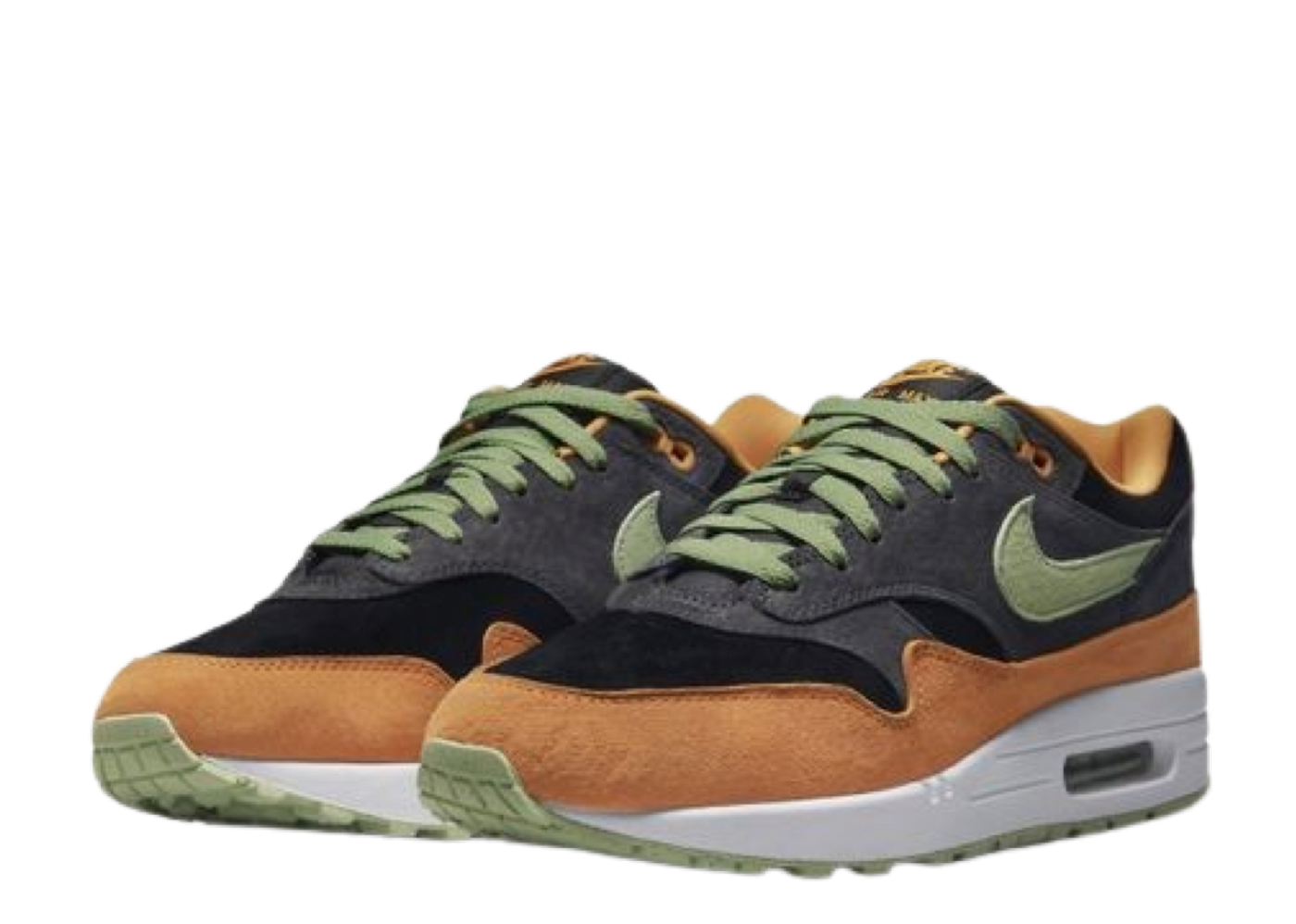 靴 NIKE AIR MAX 1 PRM HONEYDEW /DUCK PACK Nike Air Max 1 PRM Duck Honey Dew DZ0482-001 Anthracite