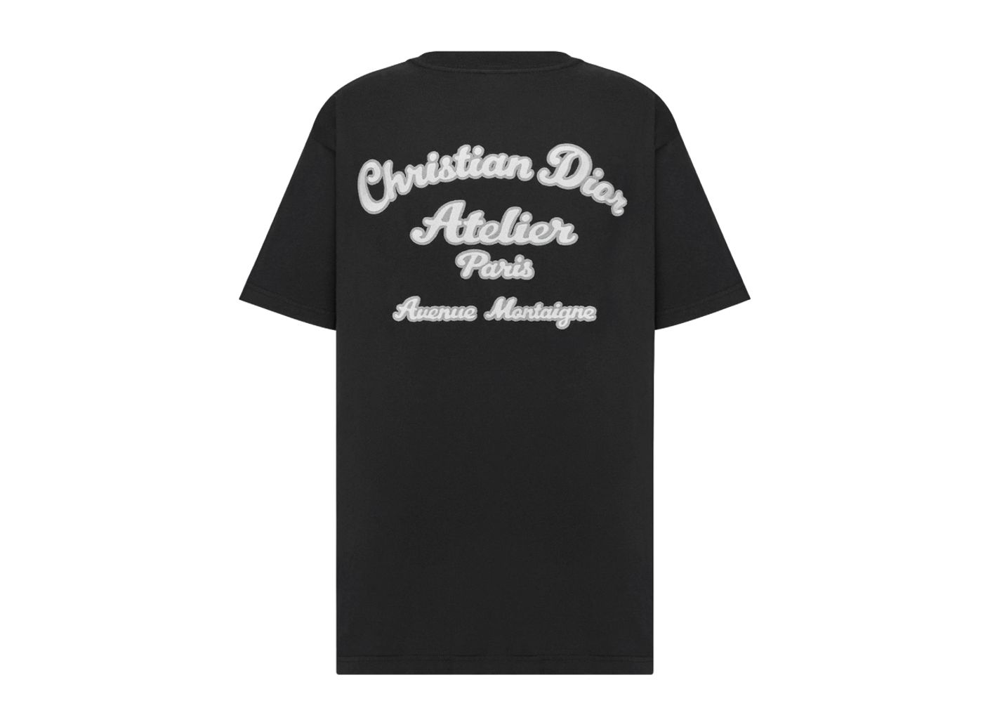 Christian Dior ATELIER Tシャツ Dior Homme 'Christian Dior Atelier' Black T Shirt | 293J645A0677_C988