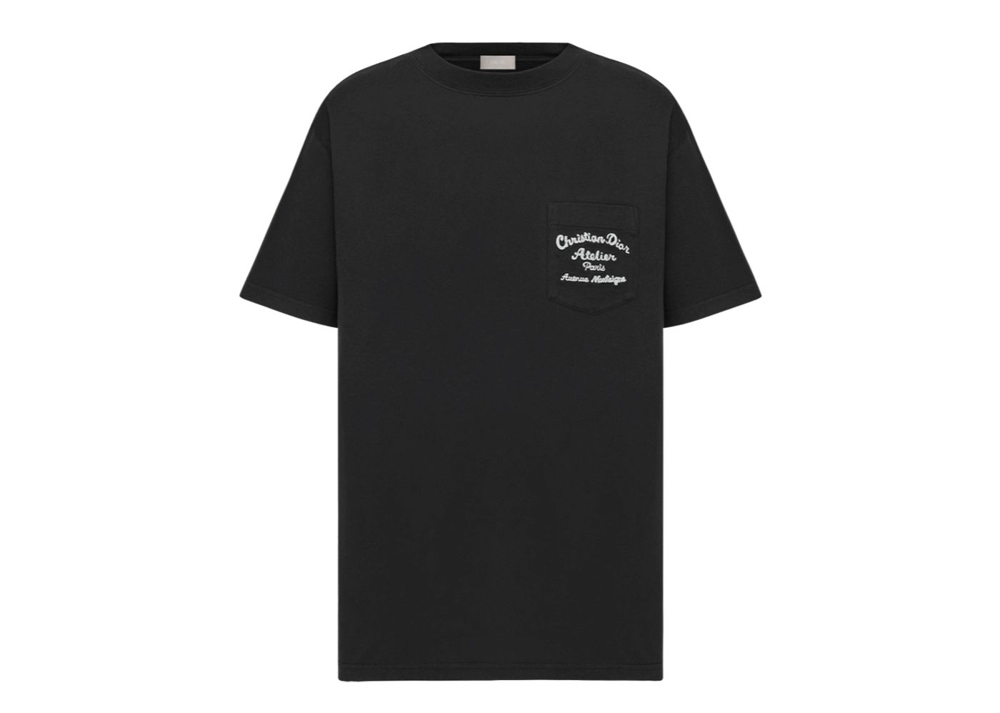 Dior Atelier Relaxed Fit Tee Shirt black sz M | eBay