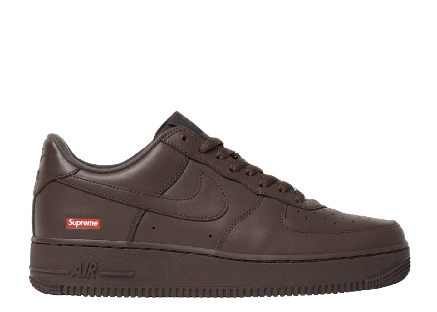 Beli Nike Air Force 1 Low Supreme Baroque Brown | Kick Avenue