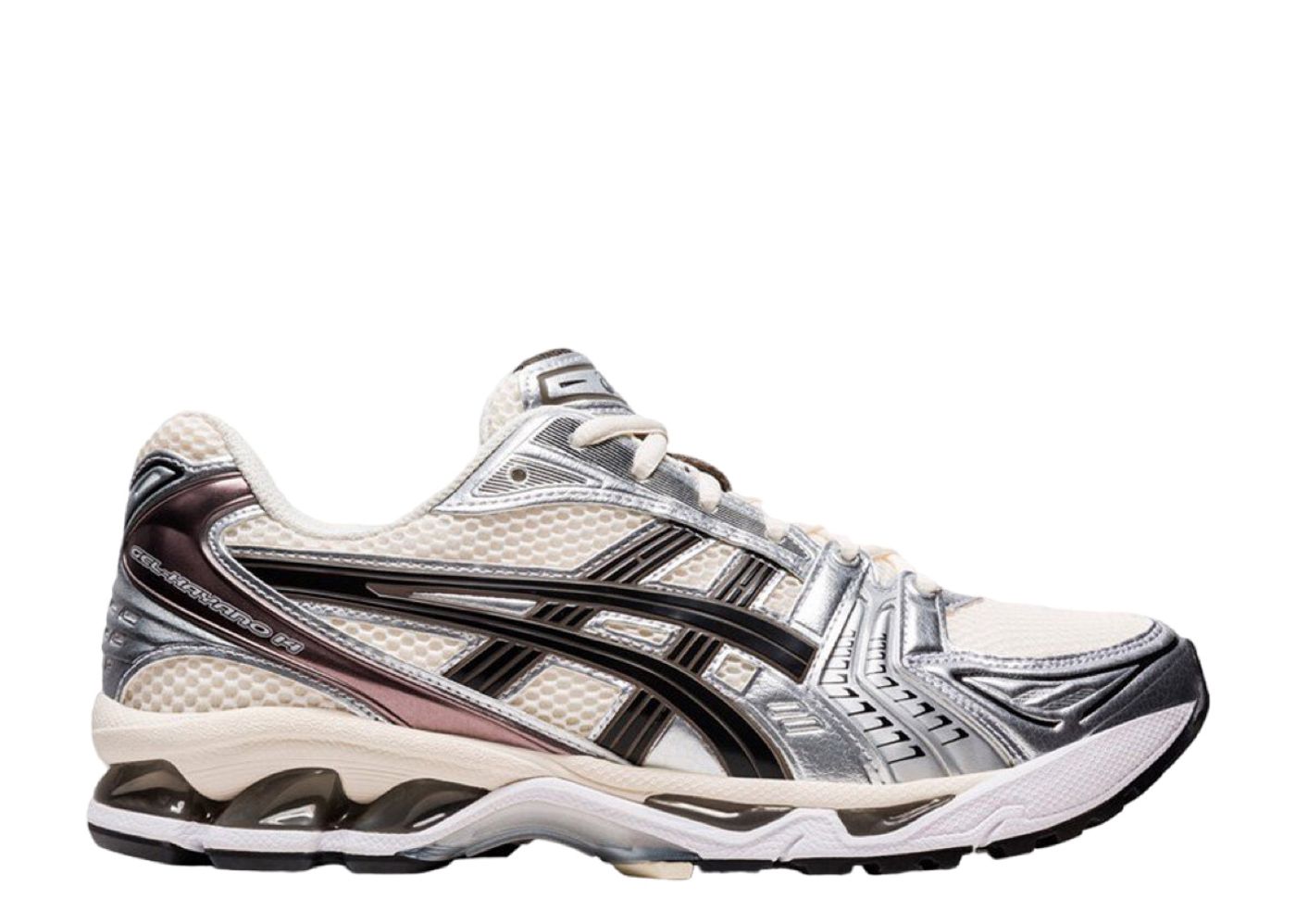 Beli ASICS Gel-Kayano 14 Cream Black Metallic Plum | Kick Avenue