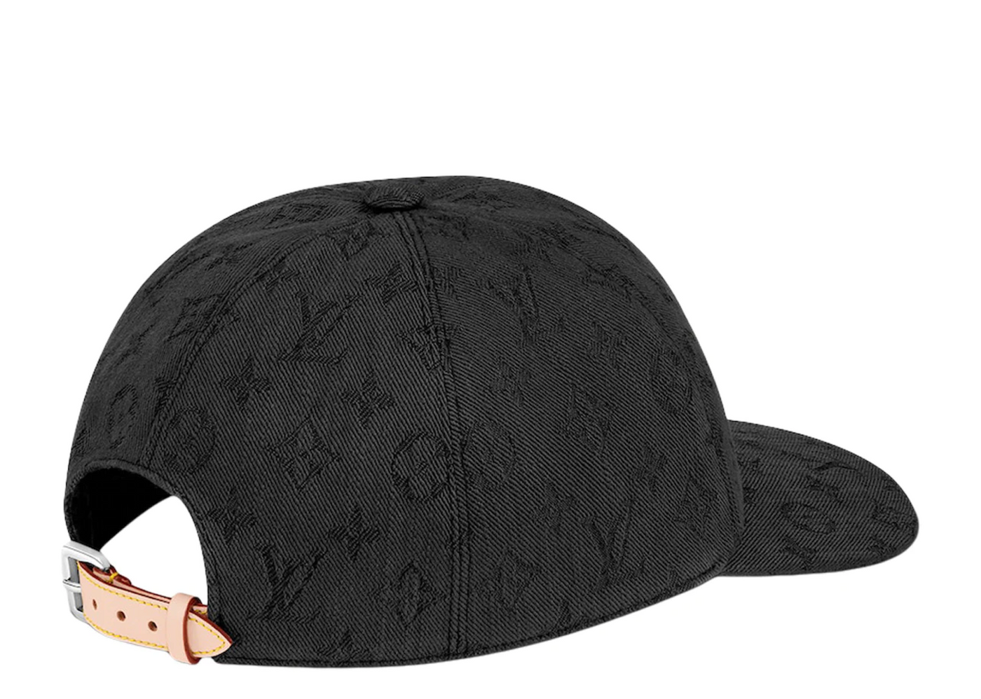 Beli Louis Vuitton Monogram Essential Leather Strapback Cap