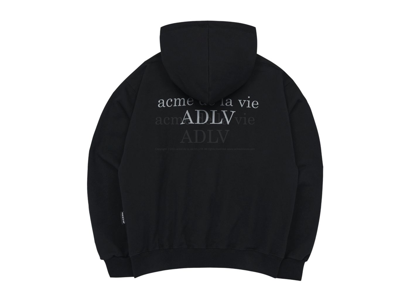 Beli Acme De La Vie Cream Fuzzy Rabbit Hoodie Black | Kick