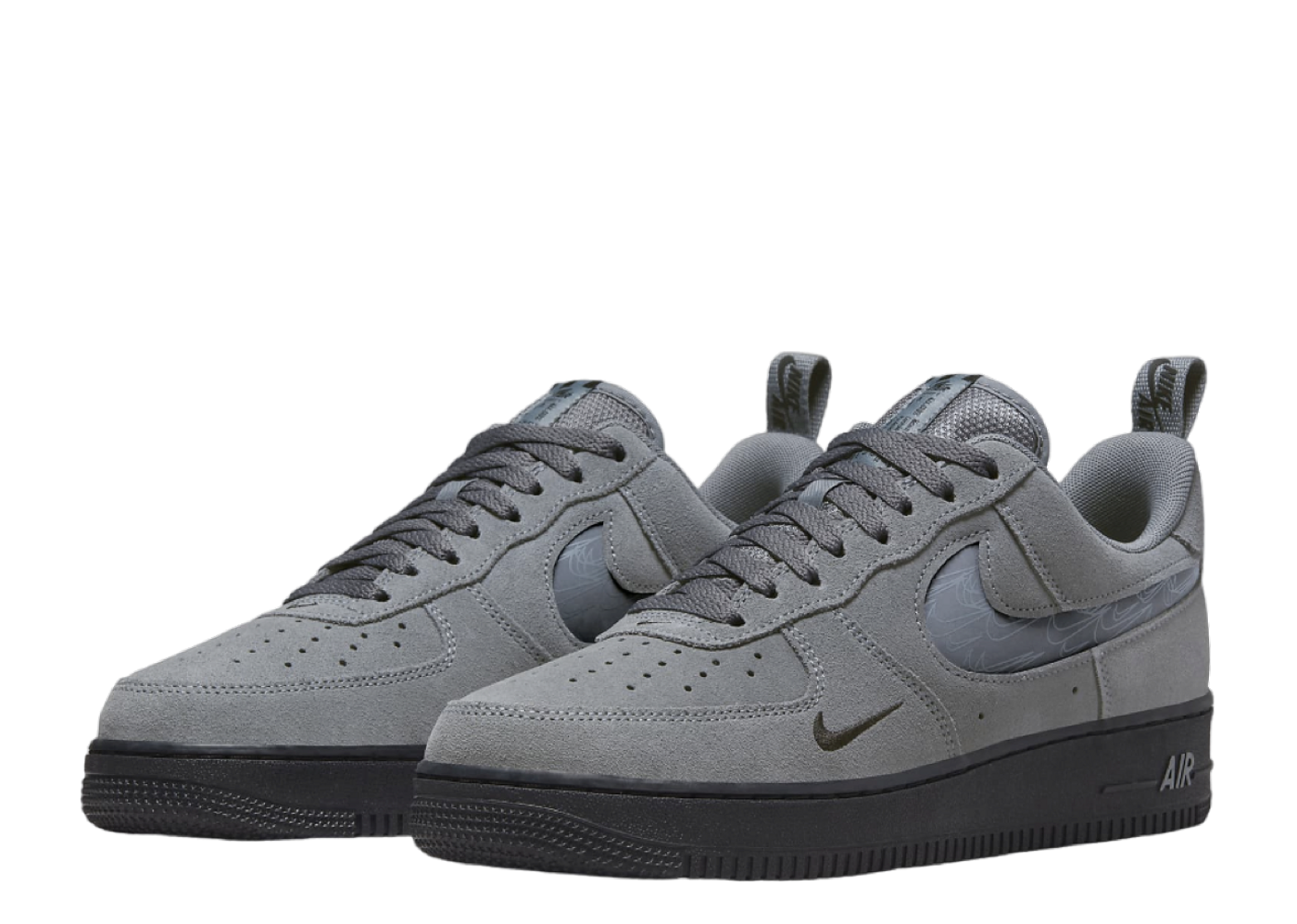 Beli Nike Air Force 1 Low '07 LV 8 Reflective Swoosh Cool Grey