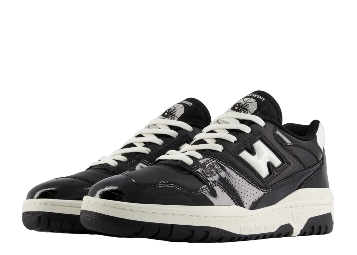 Beli New Balance 550 Black Patent | Kick Avenue