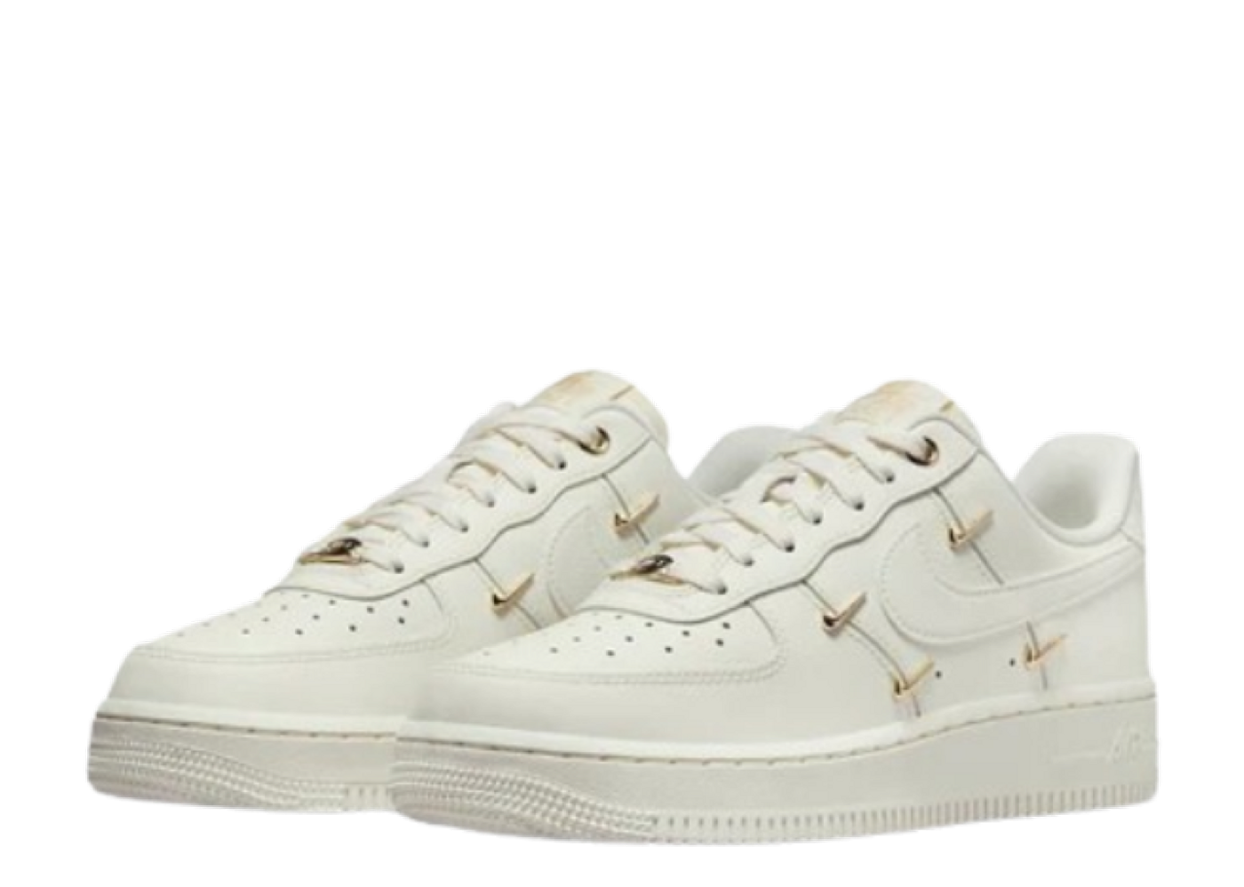 【ナイキ】WMNS AIR FORCE 1 LX GOLD SWOOSH Buy Wmns Air Force 1 '07 LX 'Mini Swoosh - Metallic Gold