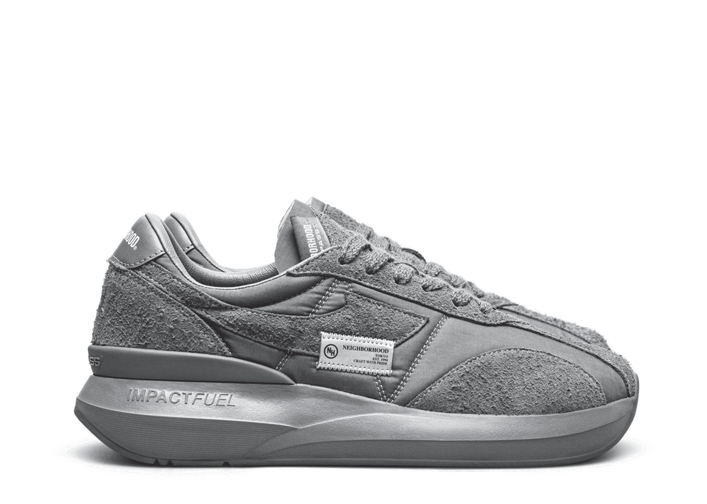 Beli Compass x Neighborhood Velocity Grey | Kick Avenue
