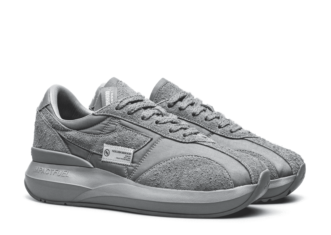 Beli Compass x Neighborhood Velocity Grey | Kick Avenue