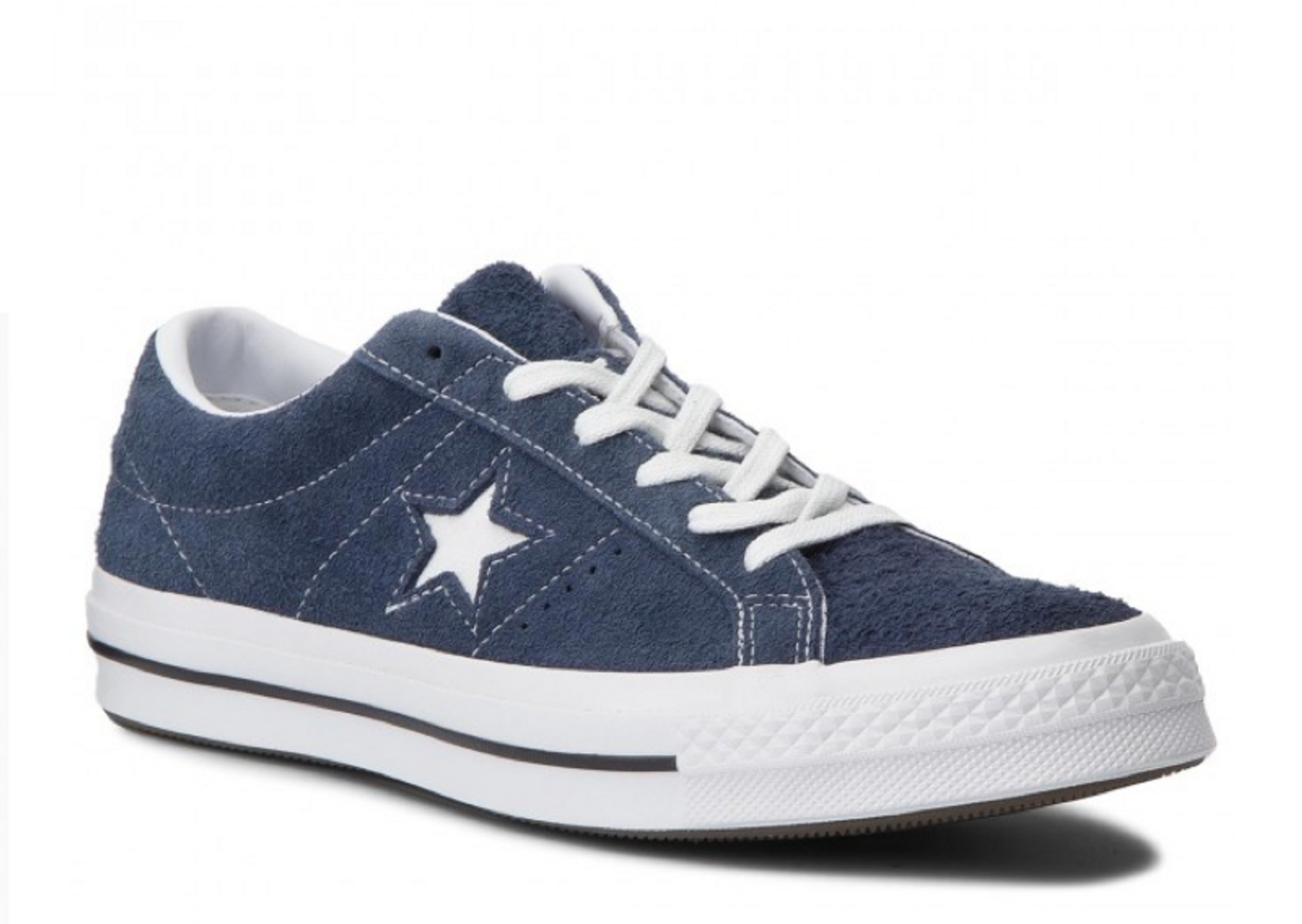 Beli Converse One Star Ox Premium Suede Dark Blue | Kick Avenue