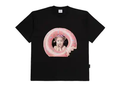 Tシャツ・カットソー ACME DE LA VIE BABY FACE PURPLE DINOSAUR SHORT SLEEV 4BUK086 Beli Acme De La Vie Mini Baby Face Purple Dinosaur Short