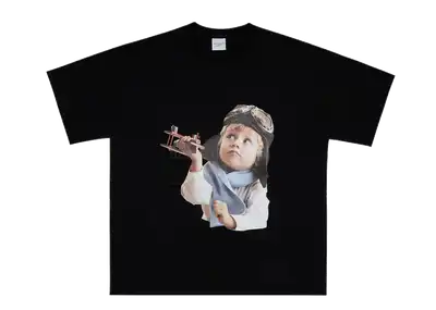 Tシャツ・カットソー ACME DE LA VIE BABY FACE PURPLE DINOSAUR SHORT SLEEV 4BUK086 Beli Acme De La Vie Mini Baby Face Purple Dinosaur Short