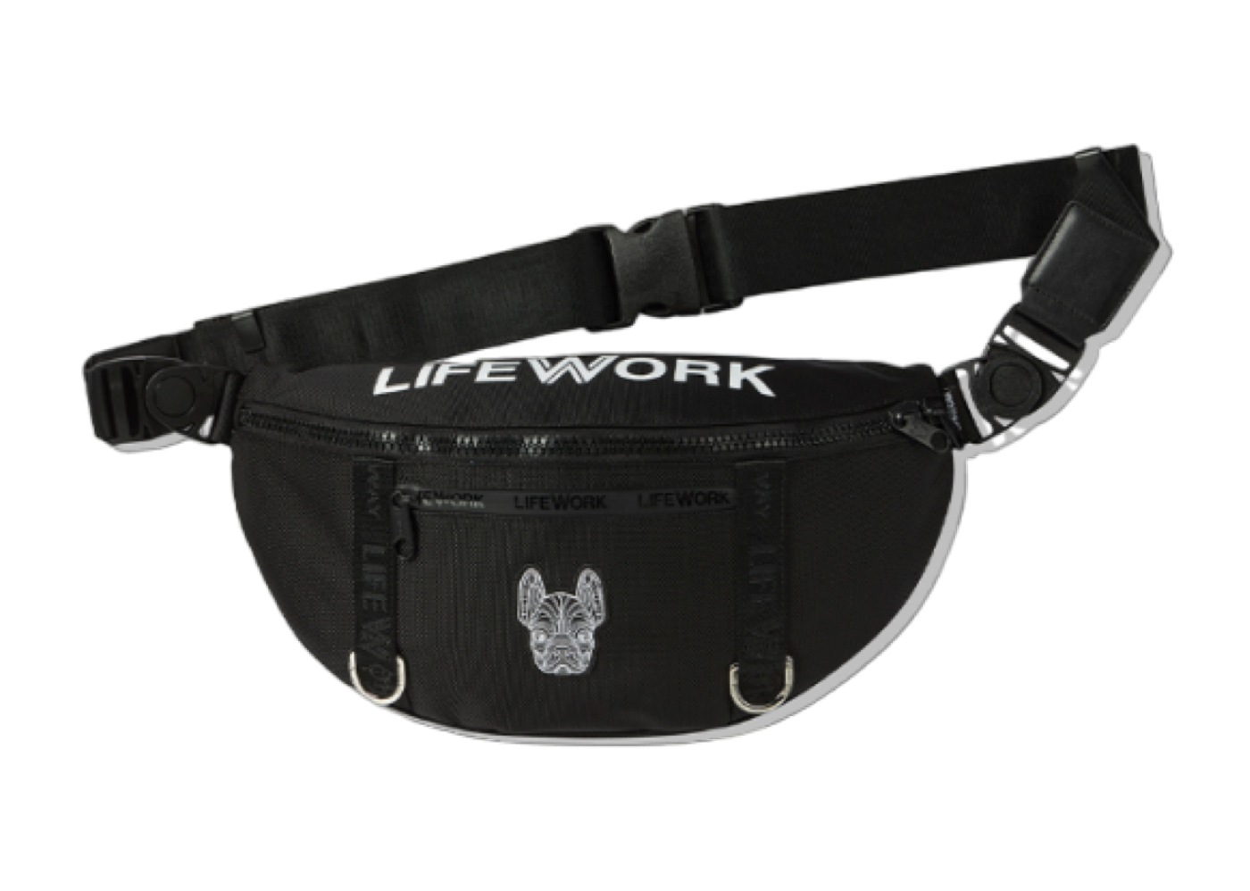 Beli Lifework Radok D-Ring Waist Bag Black | Kick Avenue